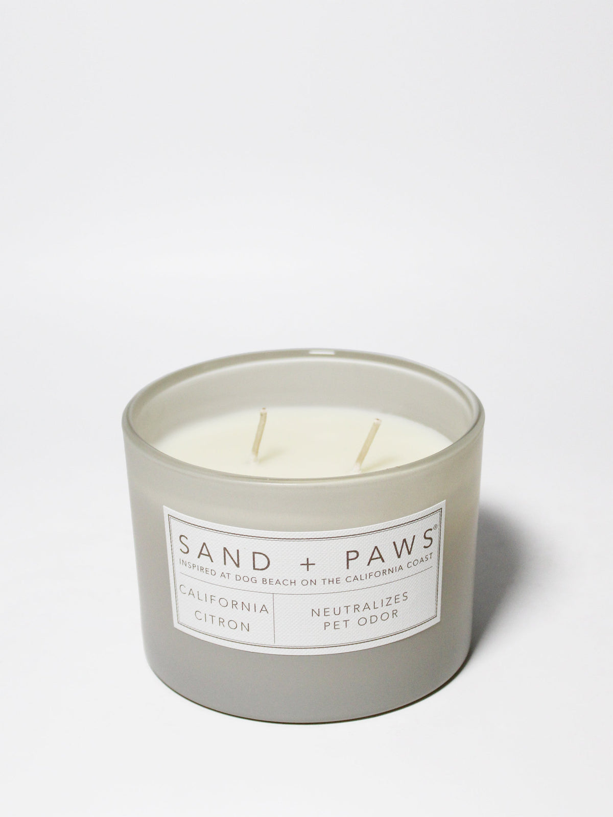 Sand + Paws California Citron 12 oz scented candle