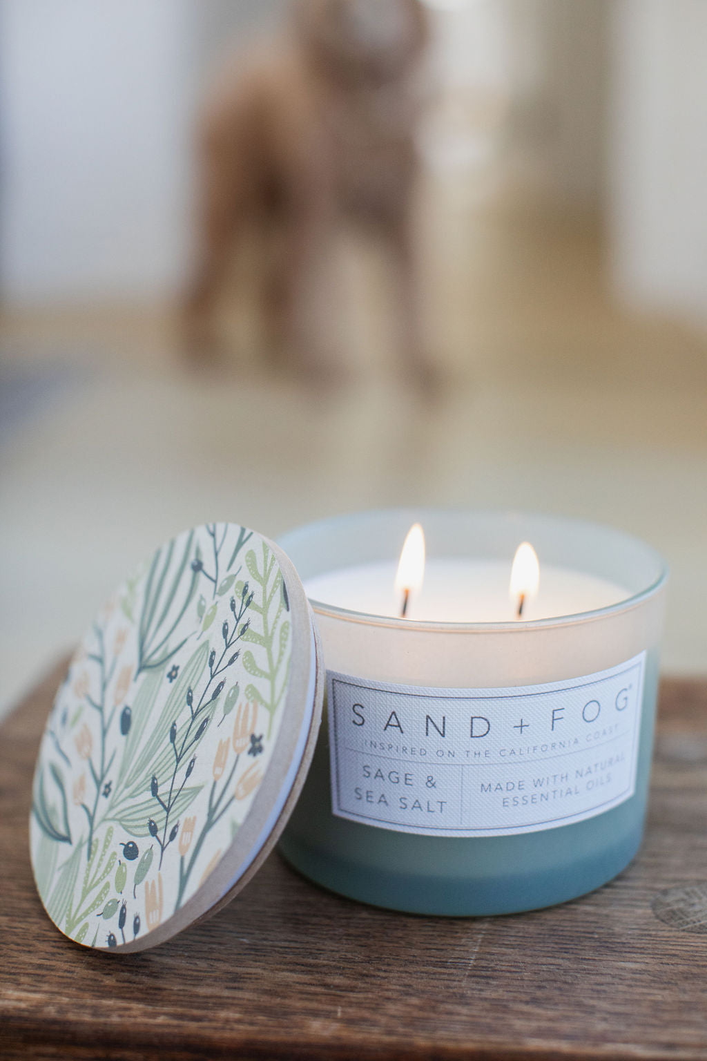 Sage & Sea Salt 12 oz scented candle