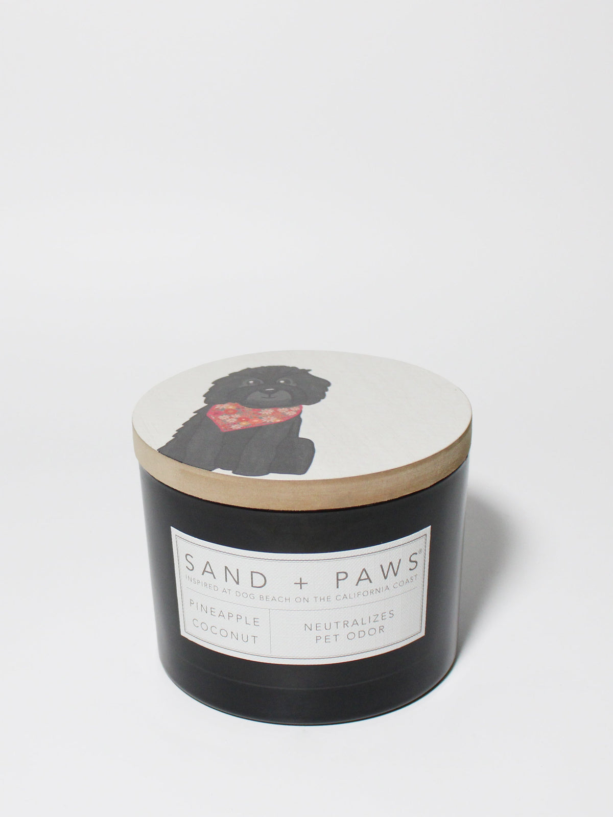 Sand + Paws Pineapple Coconut 12 oz scented candle